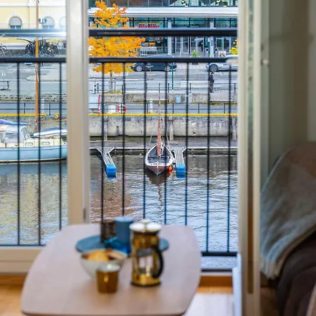 Lägenhet Riverside Family-friendly Mini Penthouse