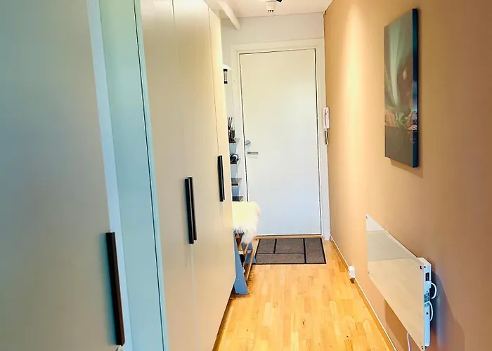 Lägenhet Top-Floor Riverside Penthouse-Parking - 1 Min Sentralstation Trondheim