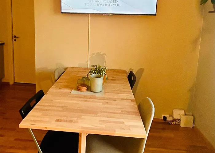 Appartement Top-Floor Riverside Penthouse-Parking - 1 Min Sentralstation Trondheim