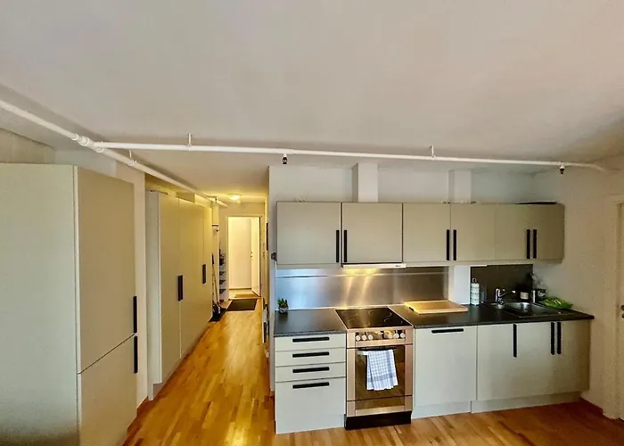 Top-Floor Riverside Penthouse-Parking - 1 Min Sentralstation Appartement Trondheim